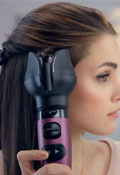 Step 3: Guide to use Philips automatic hair styler or curler