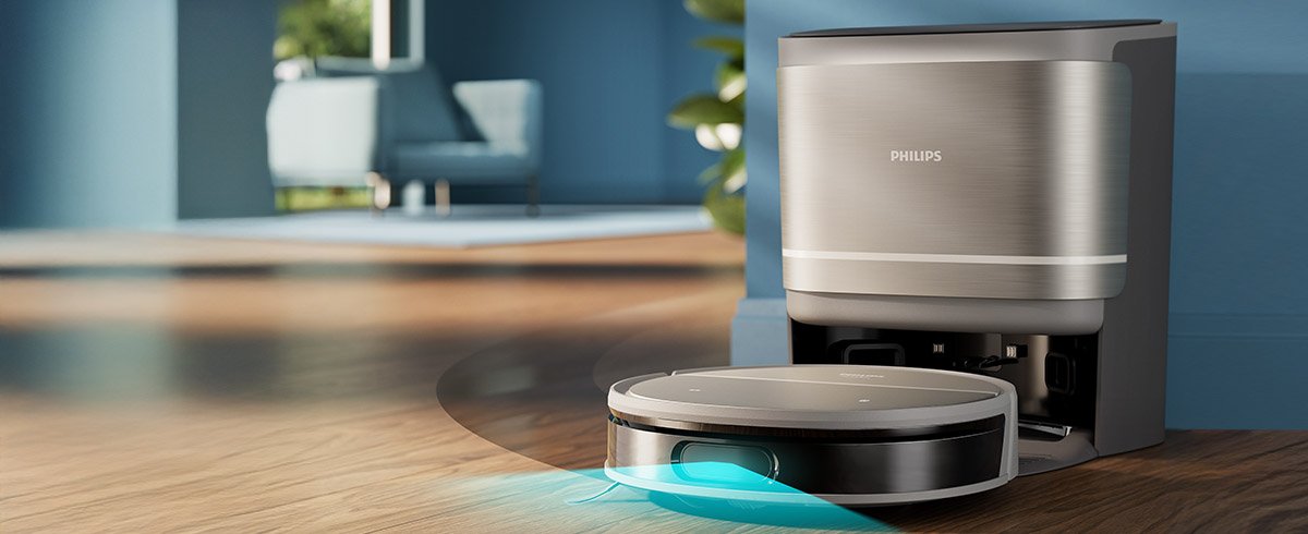 Vacuum robot controlling 