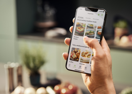 Philips HomeID app, smart app for recipes